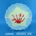 Lovely sea series ceramic candy plate